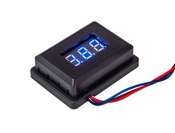 Вольтметр синий AURA ZWE-V10B 