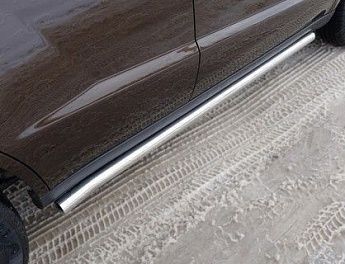 Пороги труба 60,3 мм GEELY Emgrand X7 2018- GEELEMGX718-20