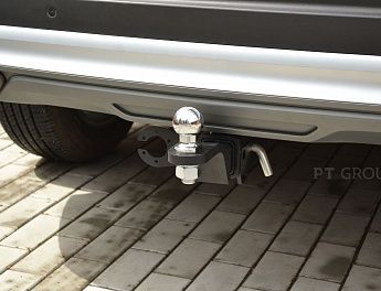 Фаркоп ТСУ/ съемный квадрат/ GEELY Atlas Pro 2021-2023