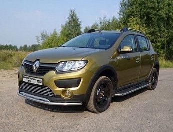 Решетка радиатора нижняя 12 мм RENAULT SANDERO Stepway (5S) RENSANST15-03