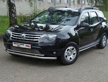 Решетка радиатора 12 мм RENAULT DUSTER 2010-2015 RENDUST12-08
