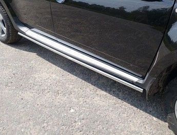 Пороги труба 42,4 мм RENAULT DUSTER 2015- RENDUST15-10