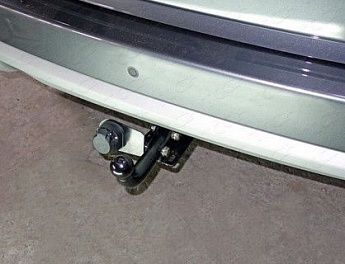 Фаркоп (оцинкованный, шар A) Nissan Terrano 2014-2015 TCU00015