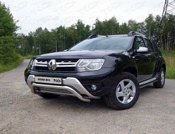 Решетка радиатора нижняя 12 мм RENAULT DUSTER 2015- RENDUST15-07