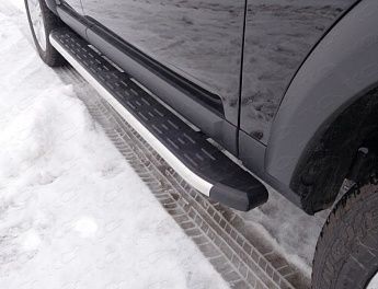 Пороги алюминиевые с пластиковой накладкой 1820 мм LRDIS15-05AL