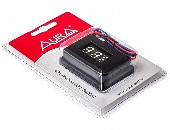 Вольтметр светодиодный AURA ZWE-V13G зеленый