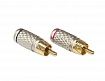 Коннектор-RCA позолоченный AURA RCA-P602