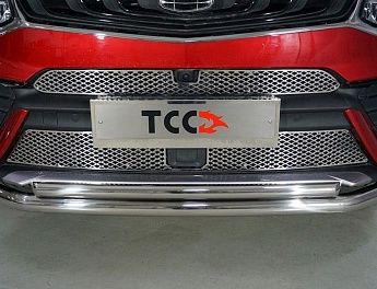 Решетка радиатора верхняя GEELY Tugella 2020- GEELTUG20-07