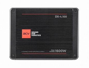 Автомобильный усилитель ACV DX-4.100 v4