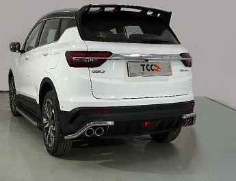 Защита задняя (уголки) 42,4 мм GEELY Coolray GEELCOOL20-30