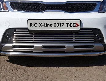 Решетка радиатора нижняя 12 мм KIARIOX17-16