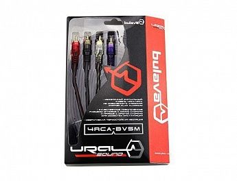 Межблочный кабель 4RCA – 4RCA URAL 4RCA-BV5M