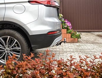 Фаркоп ТСУ/ съемный квадрат/ GEELY Atlas Pro 2021-2023