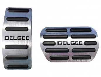 Декоративные накладки на педали BELGEE 