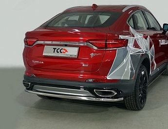 Защита задняя 42,4 мм GEELY Tugella 2020- GEELTUG20-29