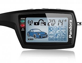 Брелок Pandora LCD D074 DXL