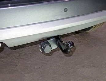 Фаркоп (оцинкованный, шар A) Nissan Terrano 2014-2015 TCU00015