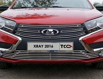 Решетка радиатора нижняя 12 мм LADA XRAY LADXRAY16-12