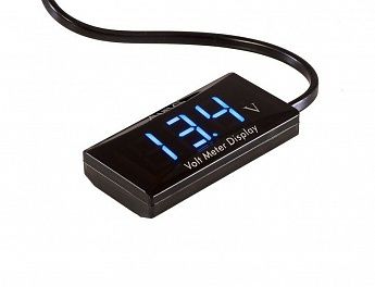 Вольтметр светодиодный AURA ZWE-V25B синий