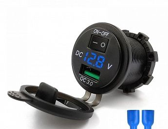 Вольтметр KICX KVC-QС3.0-1B