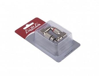 Коннектор-RCA позолоченный  AURA RCA-P621