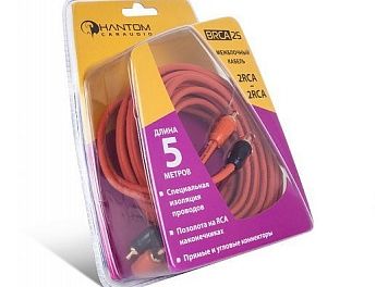 Межблочный RCA-кабель PHANTOM BRCA25