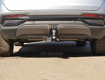 Фаркоп ТСУ /съемный квадрат/ GEELY Atlas 2023-