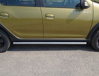 Пороги труба 60,3 мм RENAULT SANDERO Stepway (5S) RENSANST15-10