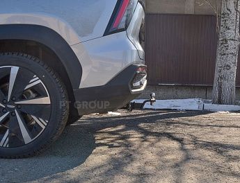 Фаркоп ТСУ /съемный квадрат/ GEELY Atlas 2023-