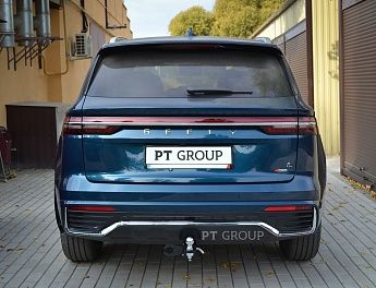 Фаркоп ТСУ / съемный квадрат / GEELY Monjaro 2021-