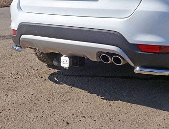 Фаркоп неоцинкованный (шар E) KIA RIO TCU00114