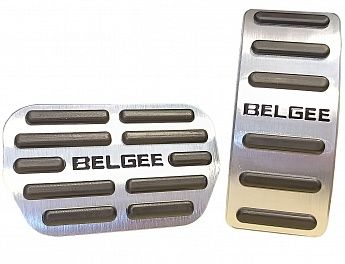 Декоративные накладки на педали BELGEE 