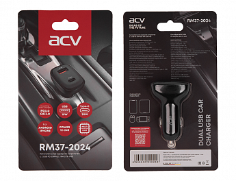 Адаптер прикуривателя ACV RM37-2024 авто ЗУ для гаджетов