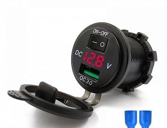 Вольтметр KICX KVC-QС3.0-1R