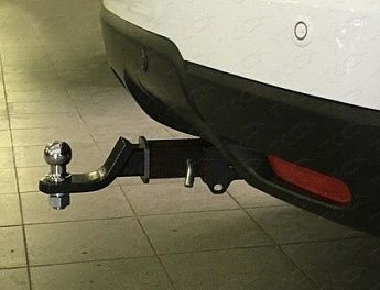 Фаркоп (оцинкованный, шар E) Nissan X-Trail TCU00017