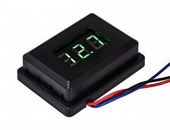 Вольтметр светодиодный AURA ZWE-V13G зеленый