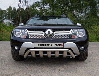 Решетка радиатора верхняя (лист) RENAULT DUSTER 2015- RENDUST15-08