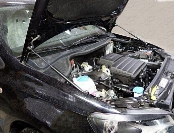 Упор капота (комплект) VWPOLO16-01Y