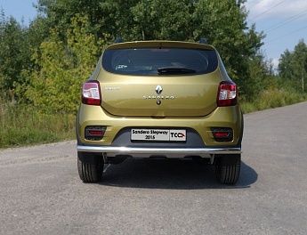 Защита задняя 60,3 мм RENAULT SANDERO Stepway (5S) RENSANST15-13