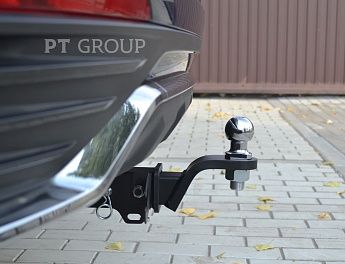 Фаркоп ТСУ / съемный квадрат / GEELY Monjaro 2021-