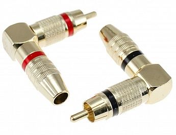 Коннектор-RCA позолоченный  AURA RCA-P230