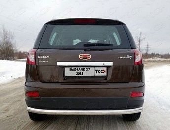 Защита задняя 60,3 мм GEELY Emgrand X7 2015- GEELEMGX715-14