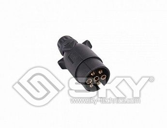 Вилка фаркопа 7-контактная SKY VP7