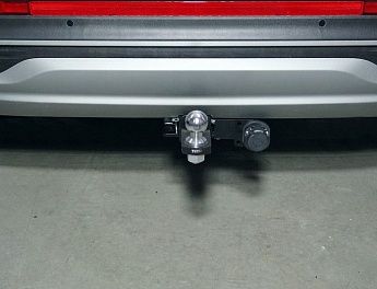 Фаркоп Hyunday Santa FE (оцинкованный, шар Е) TCU00177