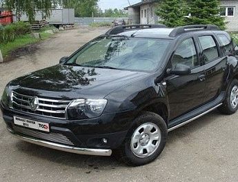 Пороги труба 42,4 мм RENAULT DUSTER 2010-2015 RENDUST12-05