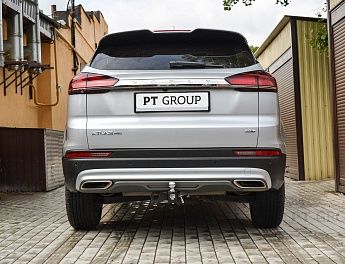 Фаркоп ТСУ/ съемный квадрат/ GEELY Atlas Pro 2021-2023