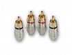Коннектор-RCA позолоченный AURA RCA-P612