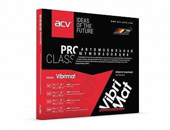 Вибропоглощающий материал ACV Vibrimat M2