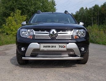 Решетка радиатора нижняя (лист) RENAULT DUSTER 2015- RENDUST15-09