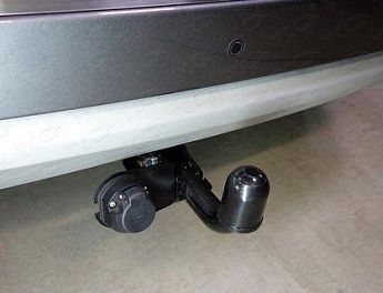 Фаркоп (оцинкованный, шар A) Nissan Terrano 2014-2015 TCU00015